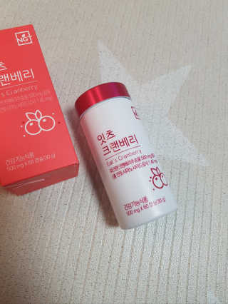 네츄럴굿띵스 잇츠 크랜베리 1병 30일분 — 4.5점을 준 리뷰어가 2019년 10월 올린 사용 사진