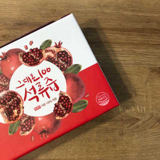 프롬바이오 오직 석류만 [그대로100 석류즙] 하루 1포로 건강하게 — 5점을 준 리뷰어가 2019년 12월 올린 사용 사진