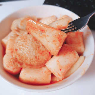 잠실맛집,홍코너떡볶이가우리집에[옛날맛,짜장맛옵션] — 5점을 준 리뷰어가 2019년 12월 올린 사용 사진
