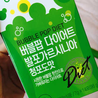 비타민하우스 버블팝 다이어트 발포가르시니아 청포도/복숭아 — 3점을 준 리뷰어가 2017년 6월 올린 사용 사진