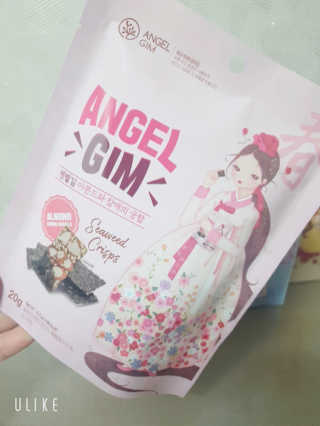 엔젤김 ANGEL GIM 춘하추동 김스낵 4종 — 5점을 준 리뷰어가 2019년 7월 올린 사용 사진