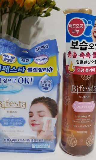 미세먼지 철벽방어 - 비페스타 클렌징오일+워터+시트 — 5점을 준 리뷰어가 2020년 3월 올린 사용 사진