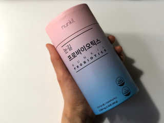 눈길 프로바이오틱스 눈길 콜라겐 프로바이오틱스 — 4.5점을 준 리뷰어가 2020년 1월 올린 사용 사진