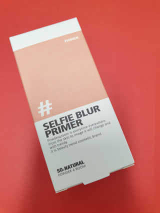 쏘내추럴 셀피 블러 프라이머 — 5점을 준 리뷰어가 2019년 7월 올린 사용 사진