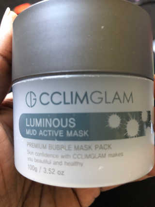 끌림글램 CCLIMGLAM - 빛나는 머드 액티브 마스크 — 2.33점을 준 리뷰어가 2018년 9월 올린 사용 사진