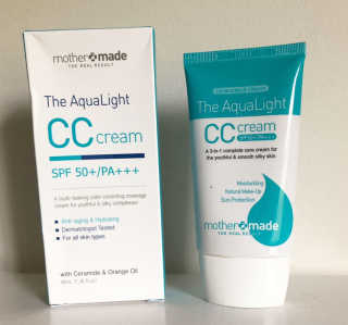 마더메이드 더 아쿠아라이트 CC크림 SPF50+ PA+++ — 4.5점을 준 리뷰어가 2019년 6월 올린 사용 사진