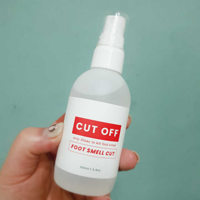 컷오프-풋스멜컷[신발냄새탈취제] 100ml 리뷰 사진