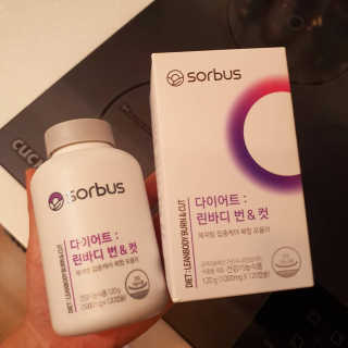 소버스 다이어트 린바디 번앤컷 — 5점을 준 리뷰어가 2020년 1월 올린 사용 사진