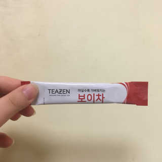 티젠 보이차 + 마이보틀 세트 — 5점을 준 리뷰어가 2018년 6월 올린 사용 사진