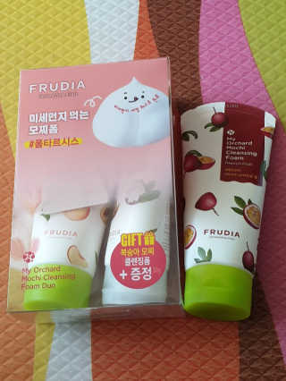 [후르디아] 골라쓰는 모찌 클렌징폼 5종 세트 — 5점을 준 리뷰어가 2020년 3월 올린 사용 사진