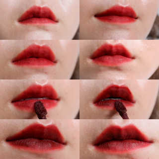 [블랙루즈] 에어 핏 벨벳 틴트4 1+1 — 5점을 준 리뷰어가 2019년 7월 올린 사용 사진