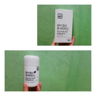 네츄럴굿띵스 퓨어 락토 철분 60일분 — 4.5점을 준 리뷰어가 2018년 2월 올린 사용 사진