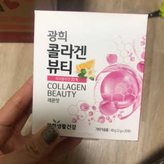 광희생활건강 광희 콜라겐뷰티 — 5점을 준 리뷰어가 2020년 1월 올린 사용 사진