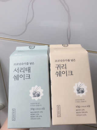 [착한습관]건강한 한끼, 귀리 쉐이크와 서리태 쉐이크 — 5점을 준 리뷰어가 2019년 9월 올린 사용 사진