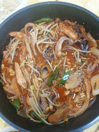 맵꾸미 쭈꾸미볶음 450g — 3.5점을 준 리뷰어가 2019년 8월 올린 사용 사진