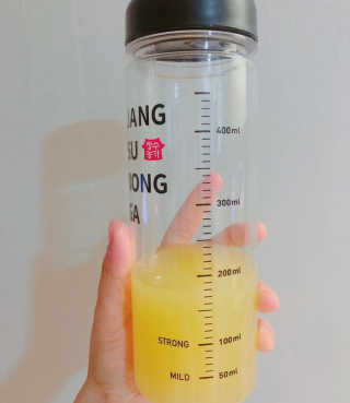 장수농가 리얼깔라만시 원샷 50ml 10팩+보틀 — 5점을 준 리뷰어가 2019년 5월 올린 사용 사진
