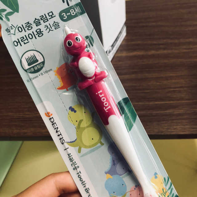 맘스러빙 뚜리공룡칫솔 부드러운모,이중슬림모 리뷰 사진