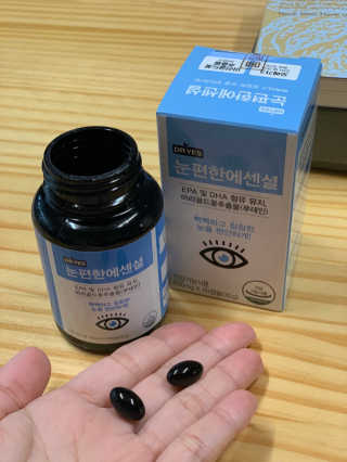 일맥네이처스퀘어 눈편한에센셜 — 5점을 준 리뷰어가 2019년 10월 올린 사용 사진