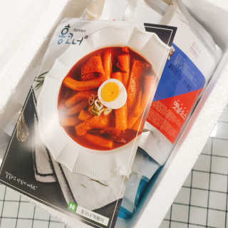 잠실맛집,홍코너떡볶이가우리집에[옛날맛,짜장맛옵션] — 5점을 준 리뷰어가 2019년 12월 올린 사용 사진