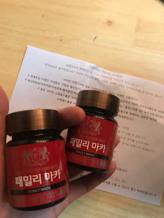 (주)이스터비엔에프 프리미엄 마카분말, 패밀리마카 — 5점을 준 리뷰어가 2018년 1월 올린 사용 사진