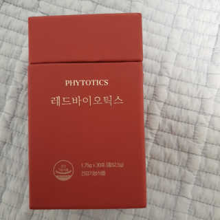 겁먹지마 빨간 다이어트 유산균 피토틱스 레드바이오틱스 — 4.33점을 준 리뷰어가 2018년 7월 올린 사용 사진