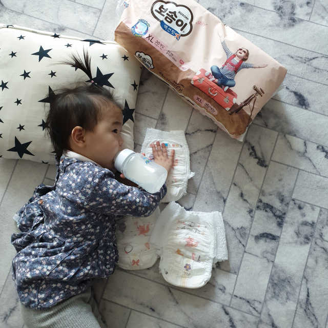보솜이 액션핏 팬티형 리뷰 사진