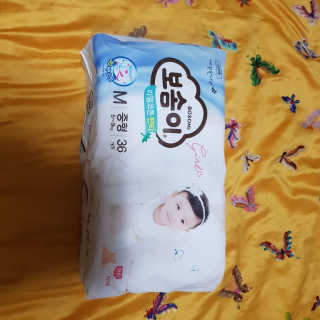 보솜이 리얼코튼 팬티형 — 4점을 준 리뷰어가 2019년 3월 올린 사용 사진