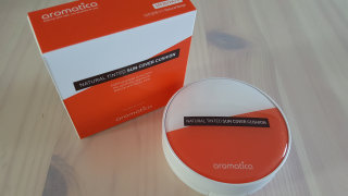 아로마티카 내추럴 틴티드 썬 커버 쿠션 SPF 30/PA++ — 4점을 준 리뷰어가 2016년 7월 올린 사용 사진