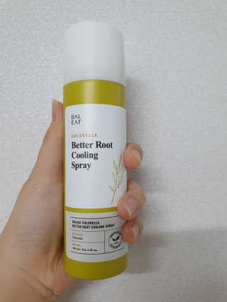달리프 클로렐라 베러 루트 쿨링 스프레이 100ml — 3.5점을 준 리뷰어가 2019년 8월 올린 사용 사진