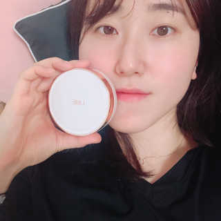 라임코스메틱 리얼 커버 핑크 쿠션 — 4점을 준 리뷰어가 2020년 3월 올린 사용 사진