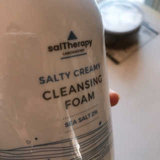 솔테라피 솔티 크리미 클렌징폼 300ml — 3점을 준 리뷰어가 2019년 4월 올린 사용 사진
