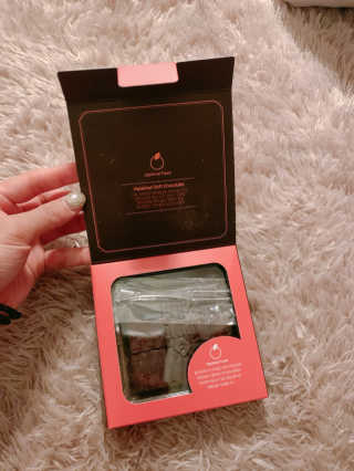 [옵티멀푸드] 무설탕 헤이즐넛 소프트 초콜릿 — 5점을 준 리뷰어가 2020년 3월 올린 사용 사진