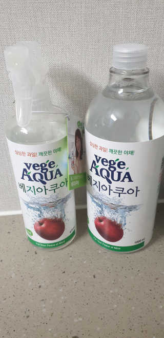 베지아쿠아 475ml + 리필 1000ml 1Set — 5점을 준 리뷰어가 2019년 8월 올린 사용 사진