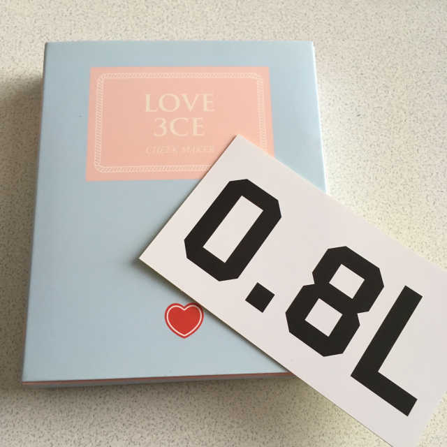 LOVE 3CE CHEEK MAKER 티크 메이커 리뷰 사진