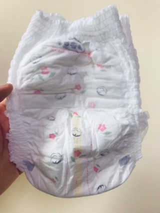 보솜이 리얼코튼 팬티형 — 4점을 준 리뷰어가 2019년 3월 올린 사용 사진