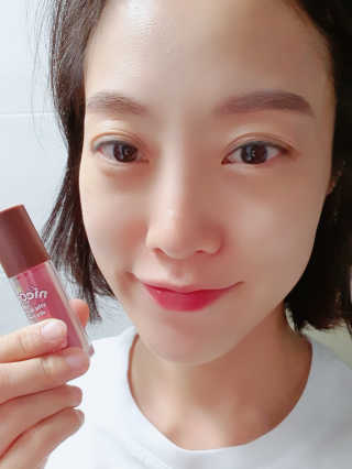 니코피 비타립틴트 — 3.5점을 준 리뷰어가 2019년 9월 올린 사용 사진