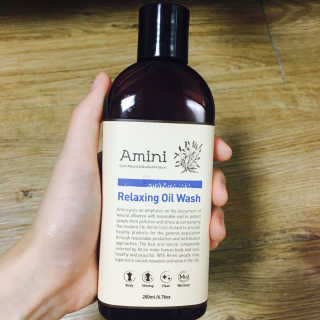 아미니 오일워시 시리즈 400ml（3종 중 1종 랜덤발송 — 5점을 준 리뷰어가 2016년 10월 올린 사용 사진