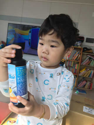 오메가-3스무디 [오메가스무디] 짜먹는 오메가3 DHA 임산부 어린이 — 4.5점을 준 리뷰어가 2019년 2월 올린 사용 사진