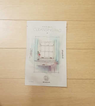 뷰디아니 바디 클렌징 패드 — 3.5점을 준 리뷰어가 2018년 9월 올린 사용 사진