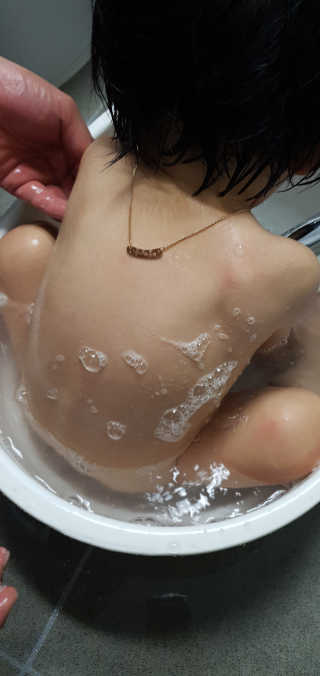엄마프움 시알릴락토스 오가닉 샴푸앤바스 — 5점을 준 리뷰어가 2019년 12월 올린 사용 사진