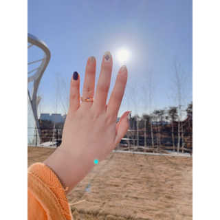 [미드림] 젤 기본 네일 컬러추가 1개 — 5점을 준 리뷰어가 2019년 1월 올린 사용 사진
