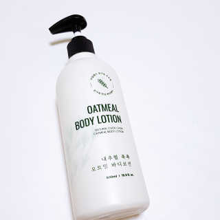 (주)에네스티 내추럴 촉촉  오트밀 바디로션 500ml — 4점을 준 리뷰어가 2019년 10월 올린 사용 사진