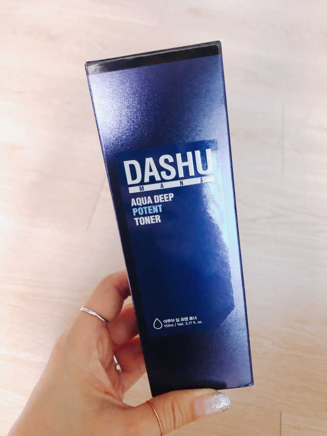 다슈 맨즈 아쿠아 딥 포텐 토너 153ml 리뷰 사진