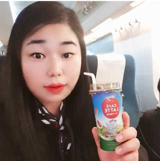 마이카페라떼 말차 아몬드브리즈 7개입 — 5점을 준 리뷰어가 2019년 11월 올린 사용 사진