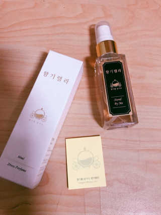 백화점 1층 향기, 향기렐라 니치섬유향수 — 3.5점을 준 리뷰어가 2019년 3월 올린 사용 사진