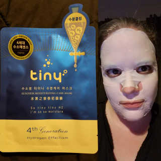 (주)애니닥터헬스케어 Hysis Hydrogen Mask - Gift Set — 3.83점을 준 리뷰어가 2018년 1월 올린 사용 사진