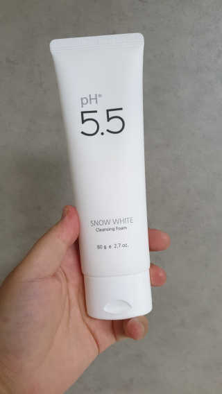 포므시 스노우화이트클렌징폼pH5.5 — 3점을 준 리뷰어가 2019년 7월 올린 사용 사진