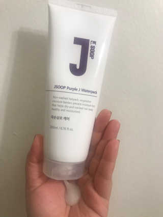 제이숲 JSOOP 퍼플 J 워터 팩 200ml — 4.5점을 준 리뷰어가 2019년 2월 올린 사용 사진