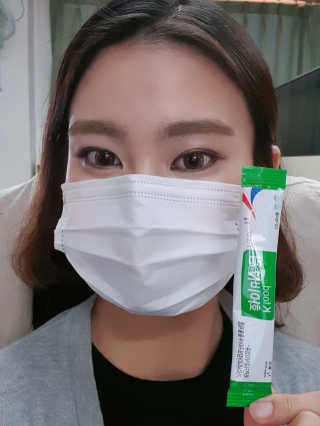 케이푸드 똥기사의 Kfood 화이버슬림 — 5점을 준 리뷰어가 2019년 11월 올린 사용 사진