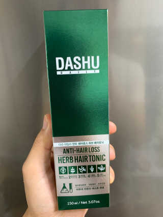 다슈코리아 다슈 데일리 안티 헤어로스 허브 헤어토닉 150ml — 5점을 준 리뷰어가 2019년 10월 올린 사용 사진